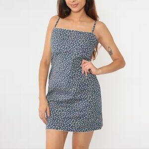 RALPH Ralph Lauren Sun Dress Y2K Mini Vintage Cotton Shift Dress Size 0